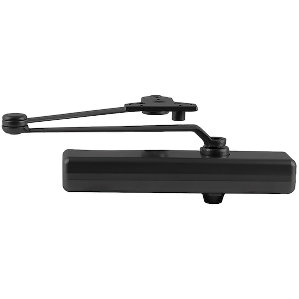Surf Closer, CUSH Arm, Tri Mount, SPBLK, Full Cover